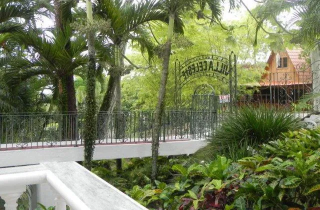 Hotel Villa Celeste Estate Jarabacoa entree